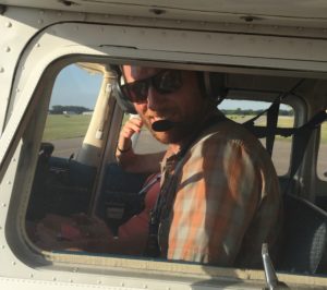 Tom W after his checkride in 32L